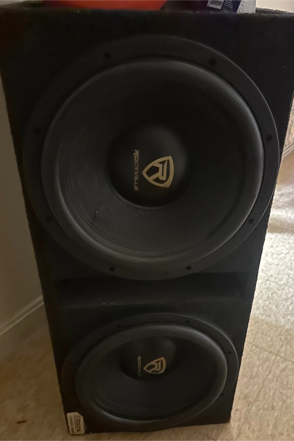 Rockville Dual 12" Subwoofer Enclosure Box - photo 2