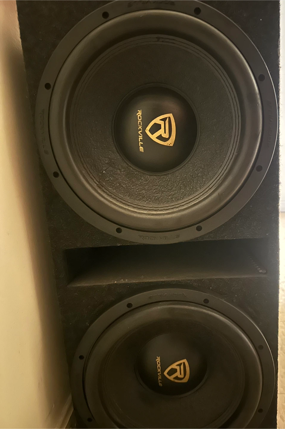 Rockville Dual 12" Subwoofer Enclosure Box