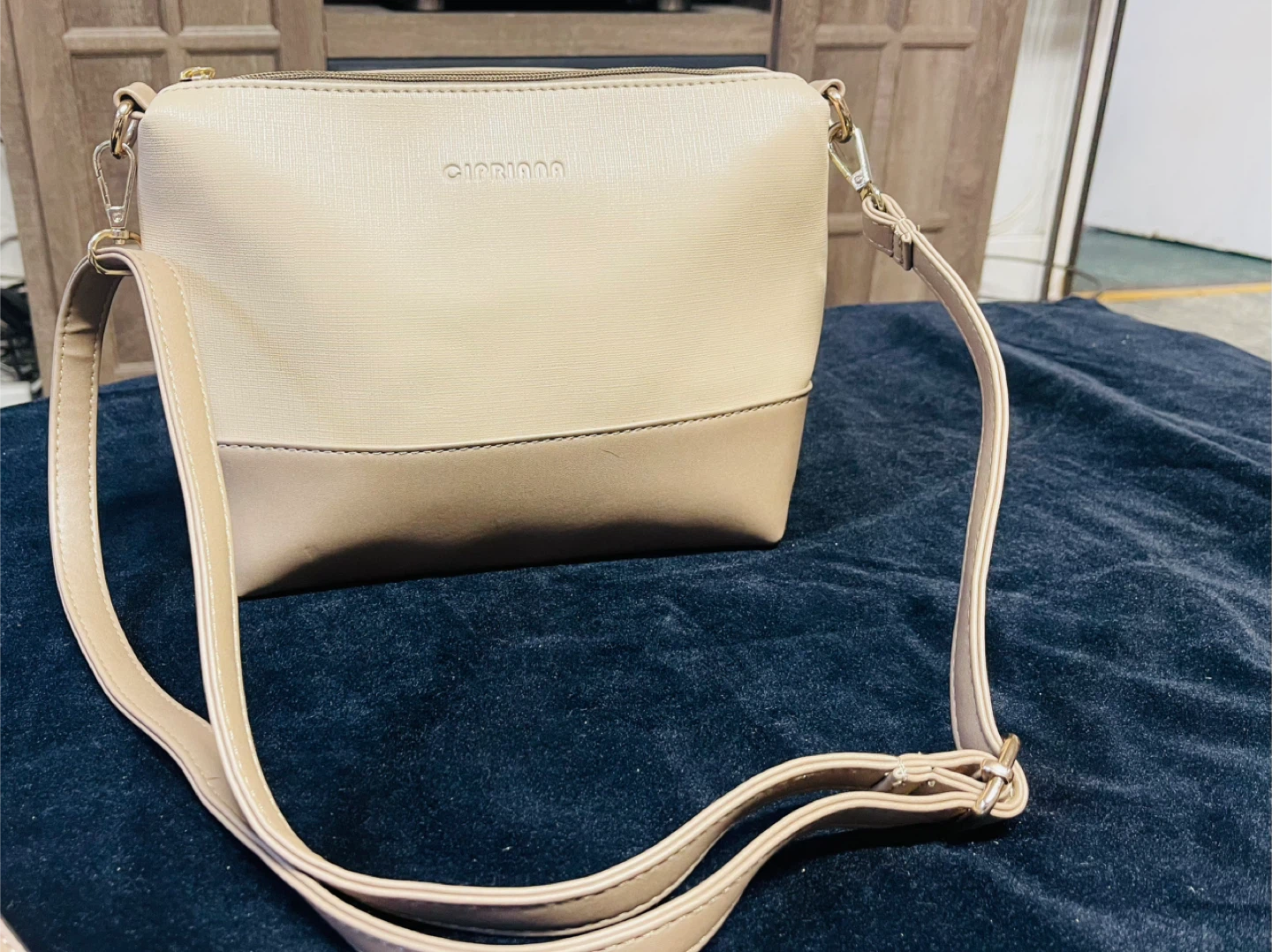 Cipriana Crossbody Bag with Matching wristlet
