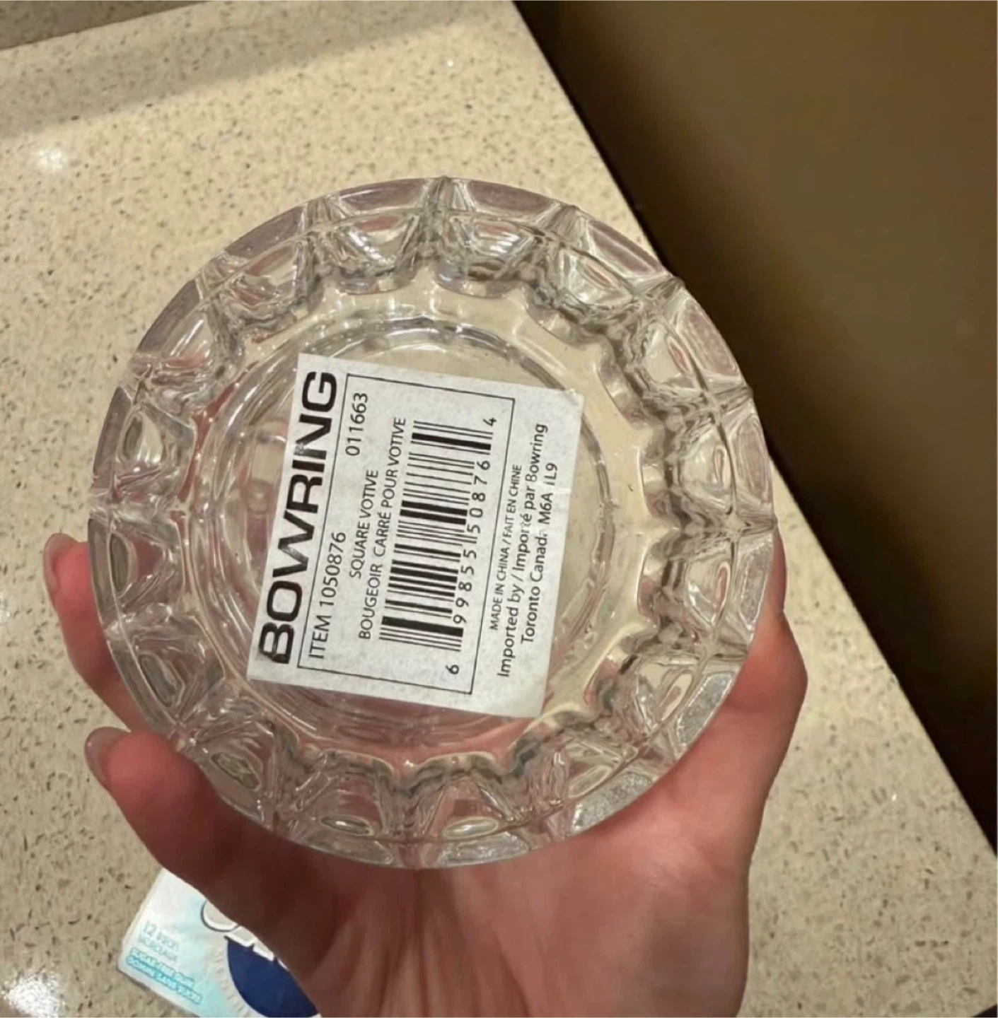 🥕Studio Crystal Fine Crystal Votive Holder - photo 2