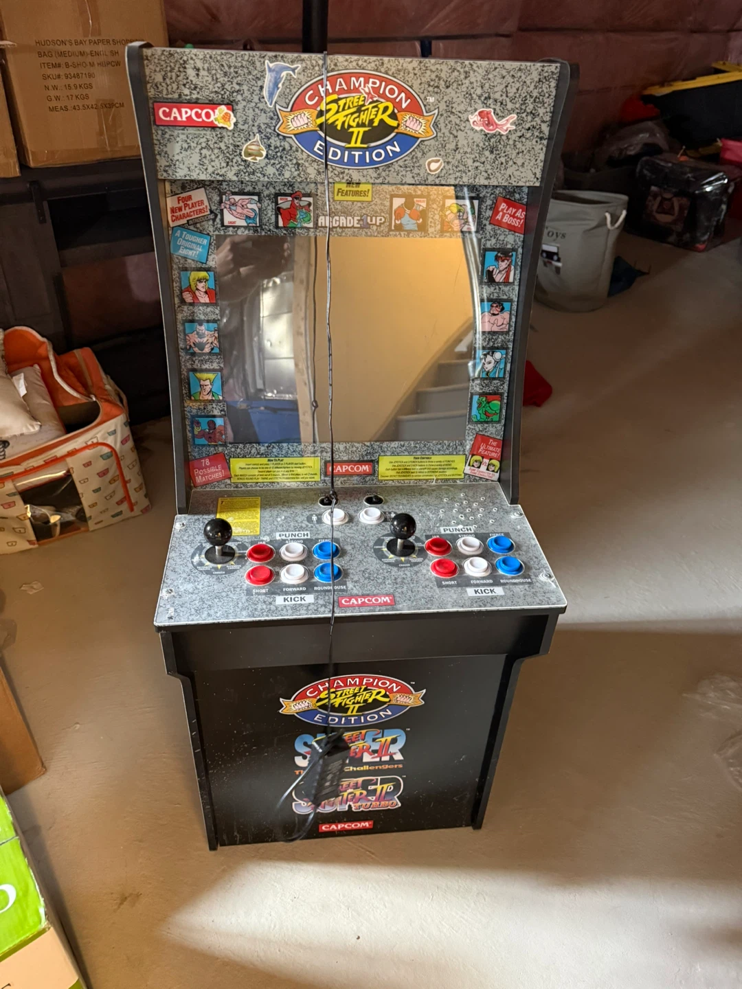 Arcade1Up Street Fighter II Champion Edition Arcade Cabinet