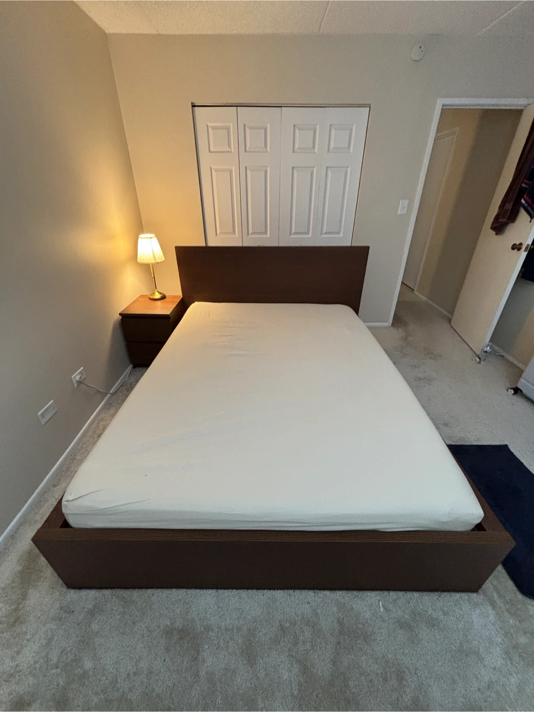 IKEA MALM Storage Bed Frame (Brown) – 4 Drawers – Queen Size