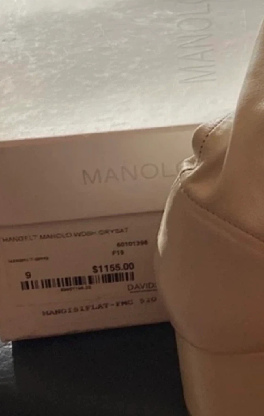 Manolo Blahnik Women's Beige Ankle Boots Size 39 - photo 2