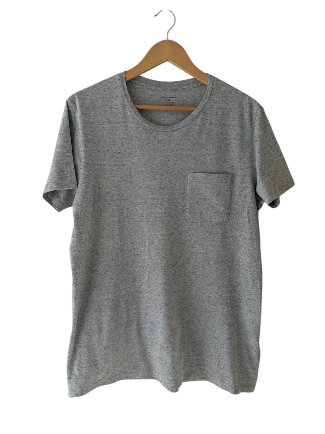 Club Monaco Grey Men’s Pocket T-Shirt Size S/P