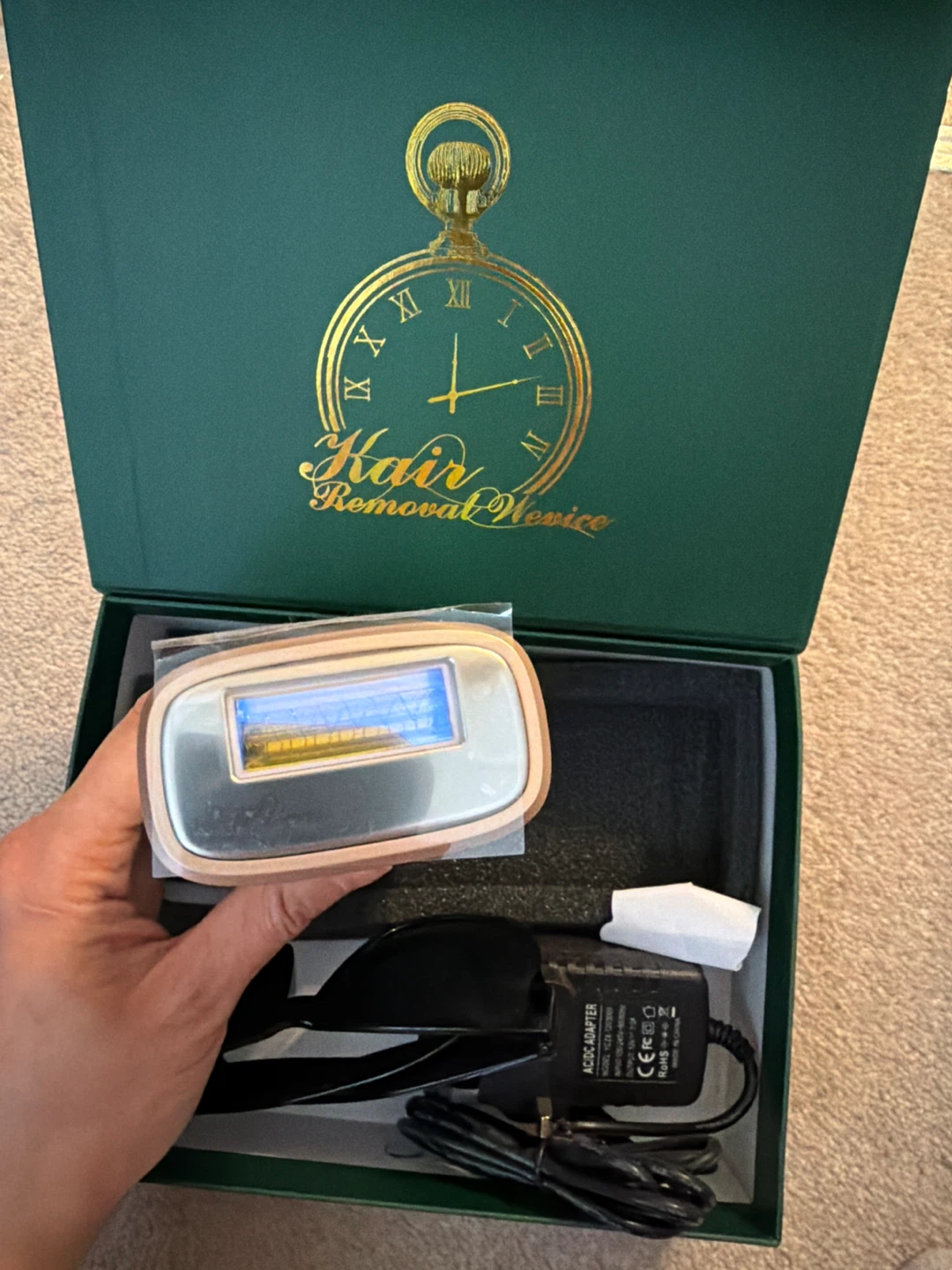 IPL Hair Removal Device with Box and Accessories - photo 2