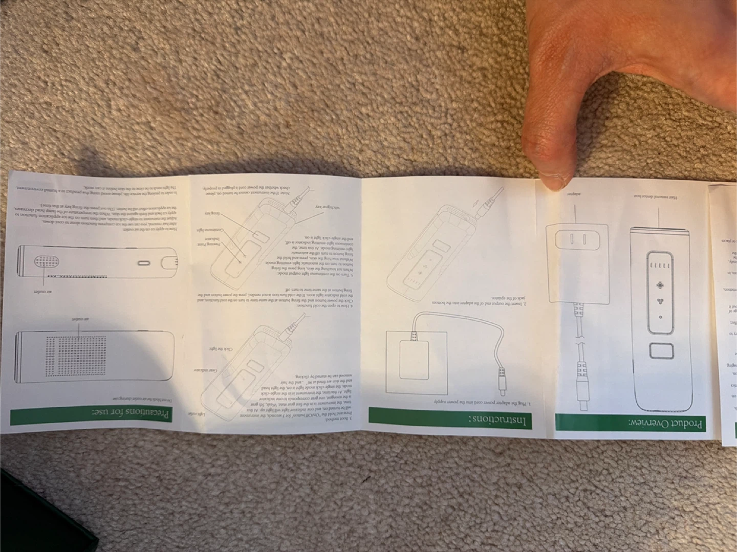 IPL Hair Removal Device with Box and Accessories - photo 4