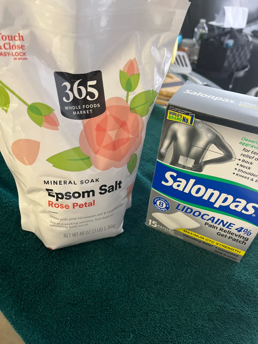 Rose Epsom Salts Solanpas