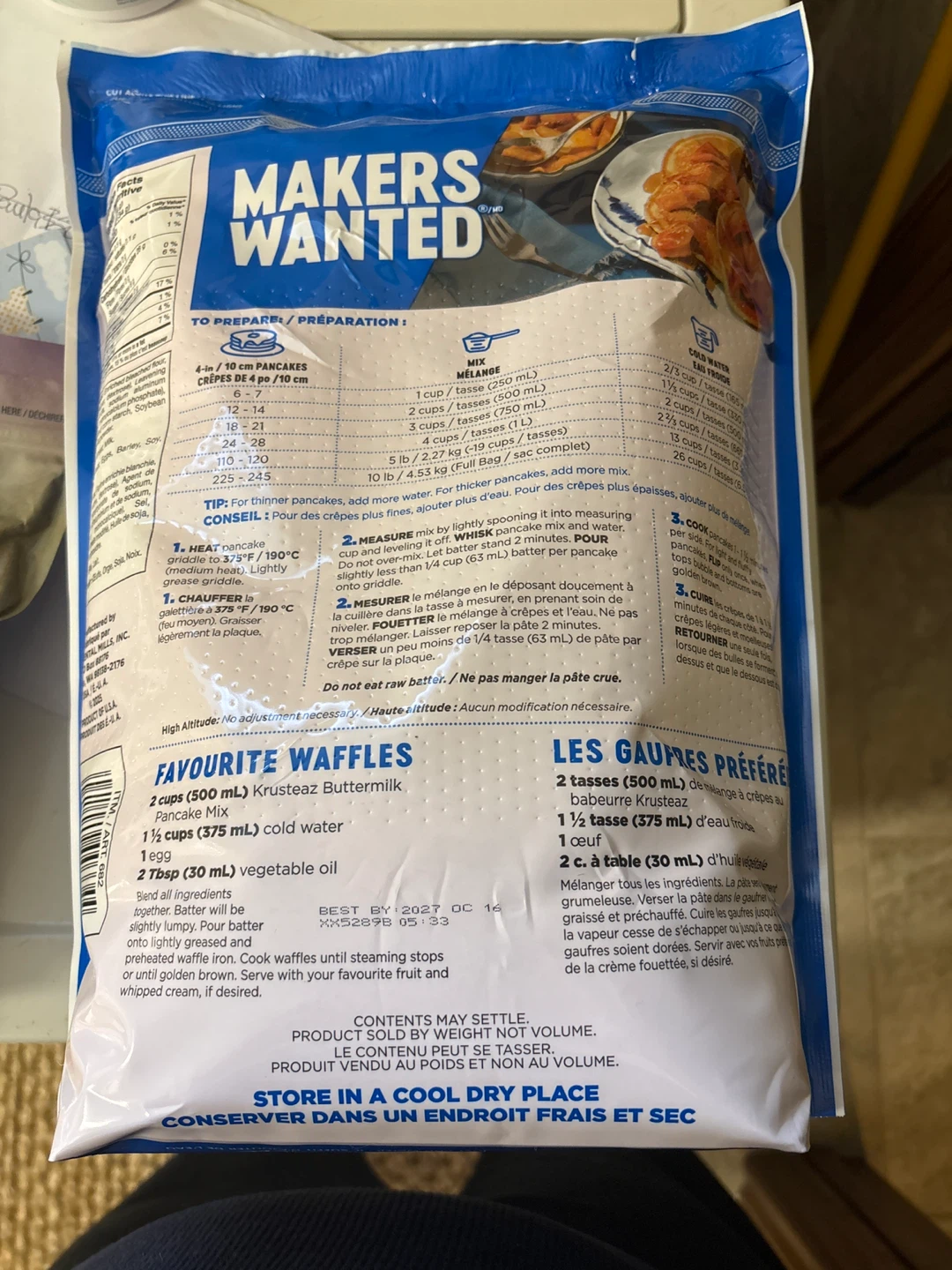 Krusteaz Buttermilk Pancake Mix - 4.53 kg - photo 2