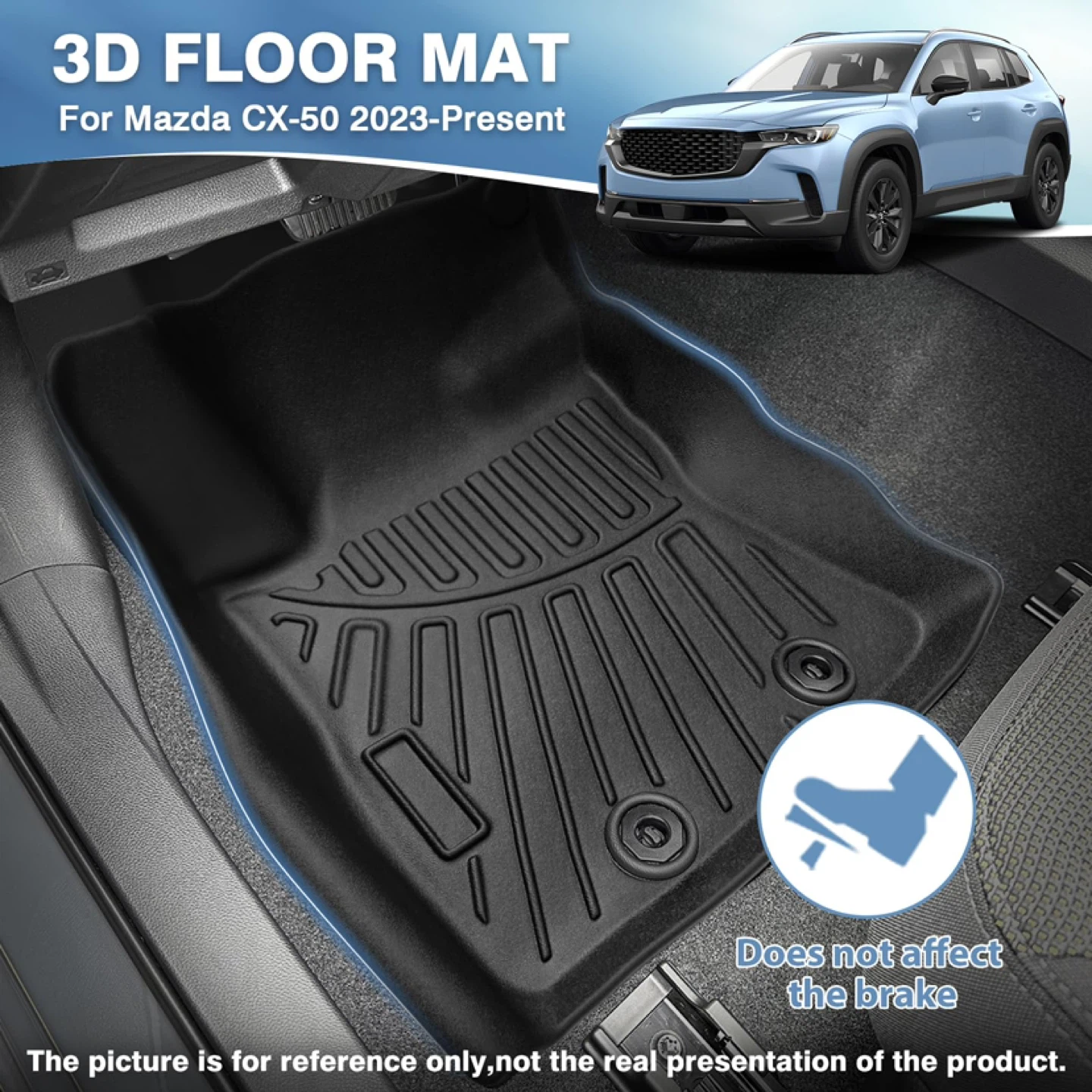 Floor Mats for Mazda CX50 2023-26 All Weather