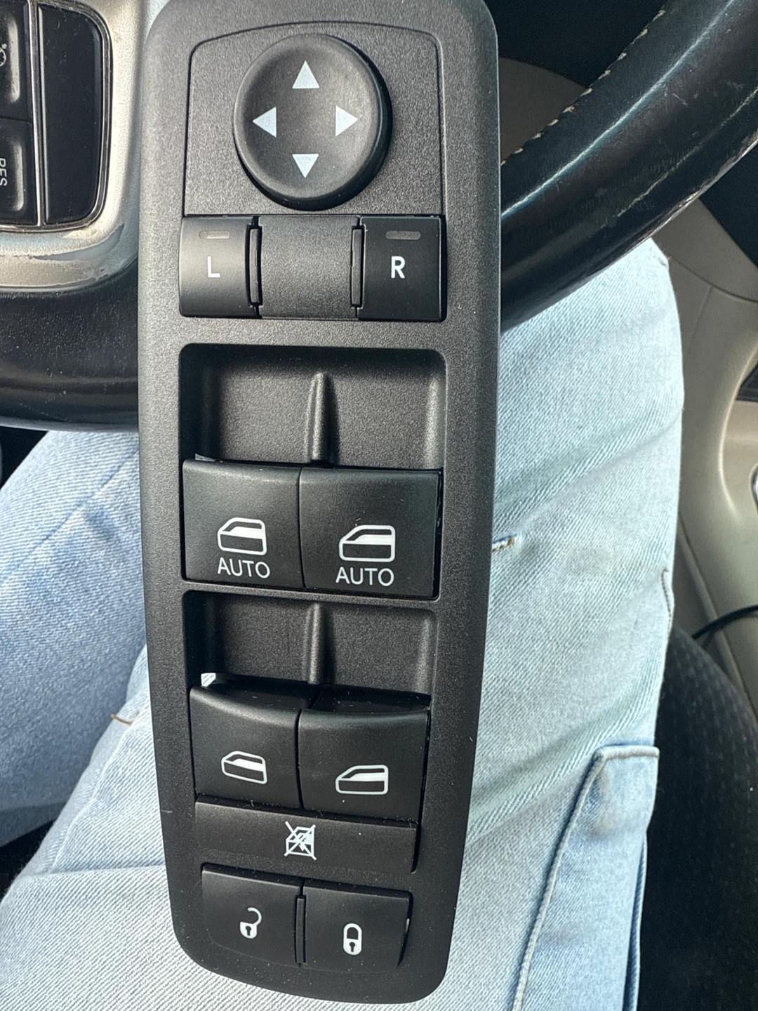 Power Window Master Switch Assembly