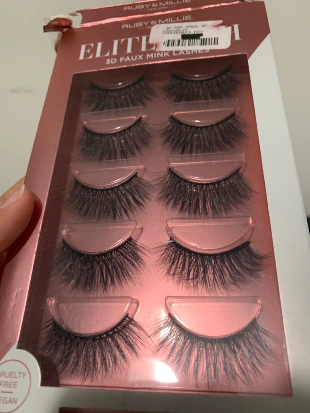 Ruby & Millie Elite 3D Faux Mink Lashes (5 Pairs) - photo 2