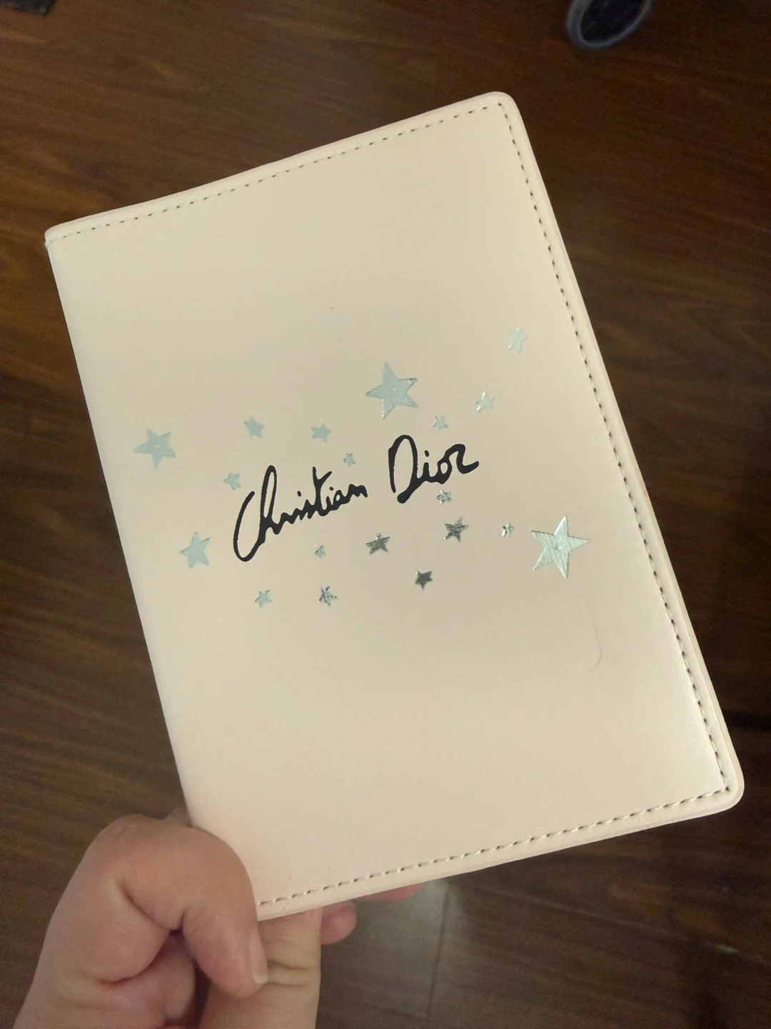 Christian Dior Pink Passport Holder