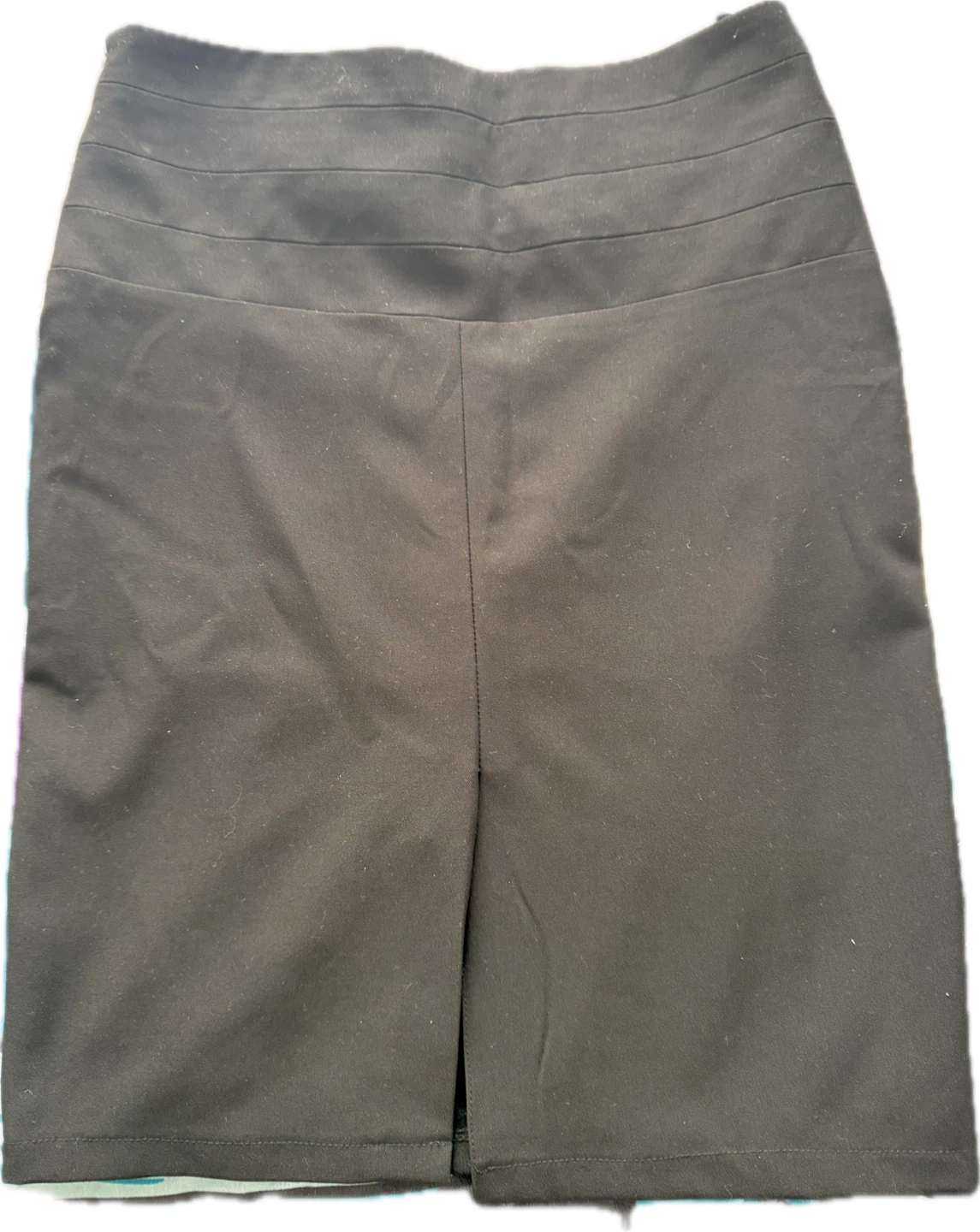 Black Pencil Skirt with Bow Detail Size 38 - photo 2