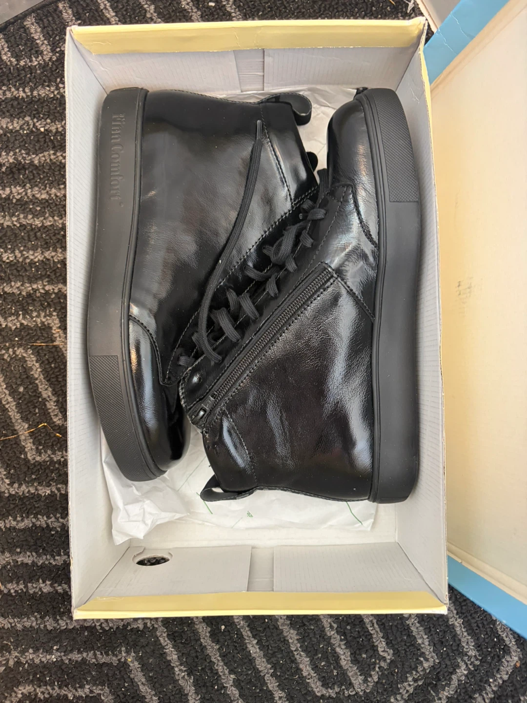 Finn Comfort Pisco High-Top Sneakers - Black