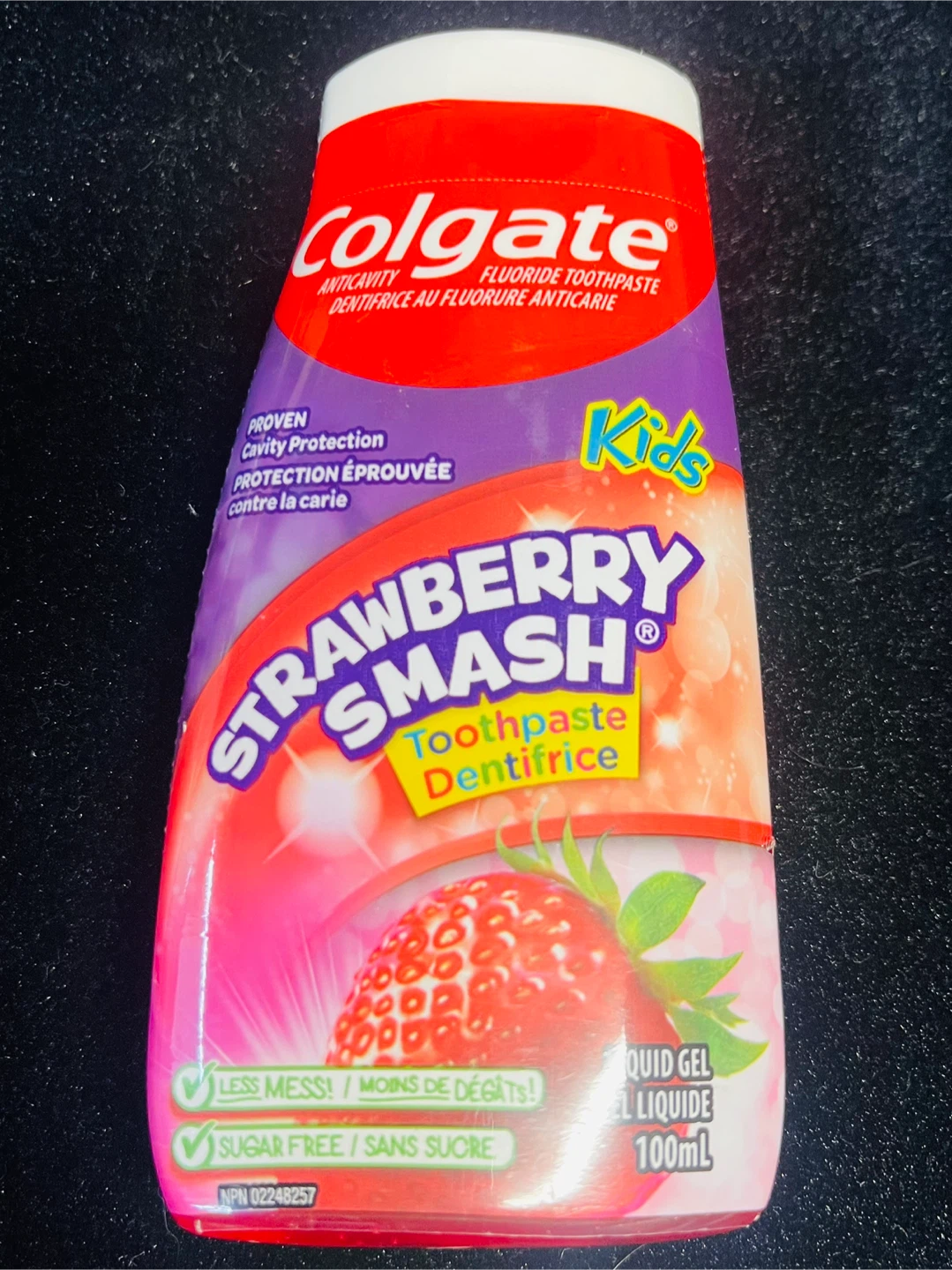 Colgate Kids Strawberry Smash Fluoride Toothpaste 100mL