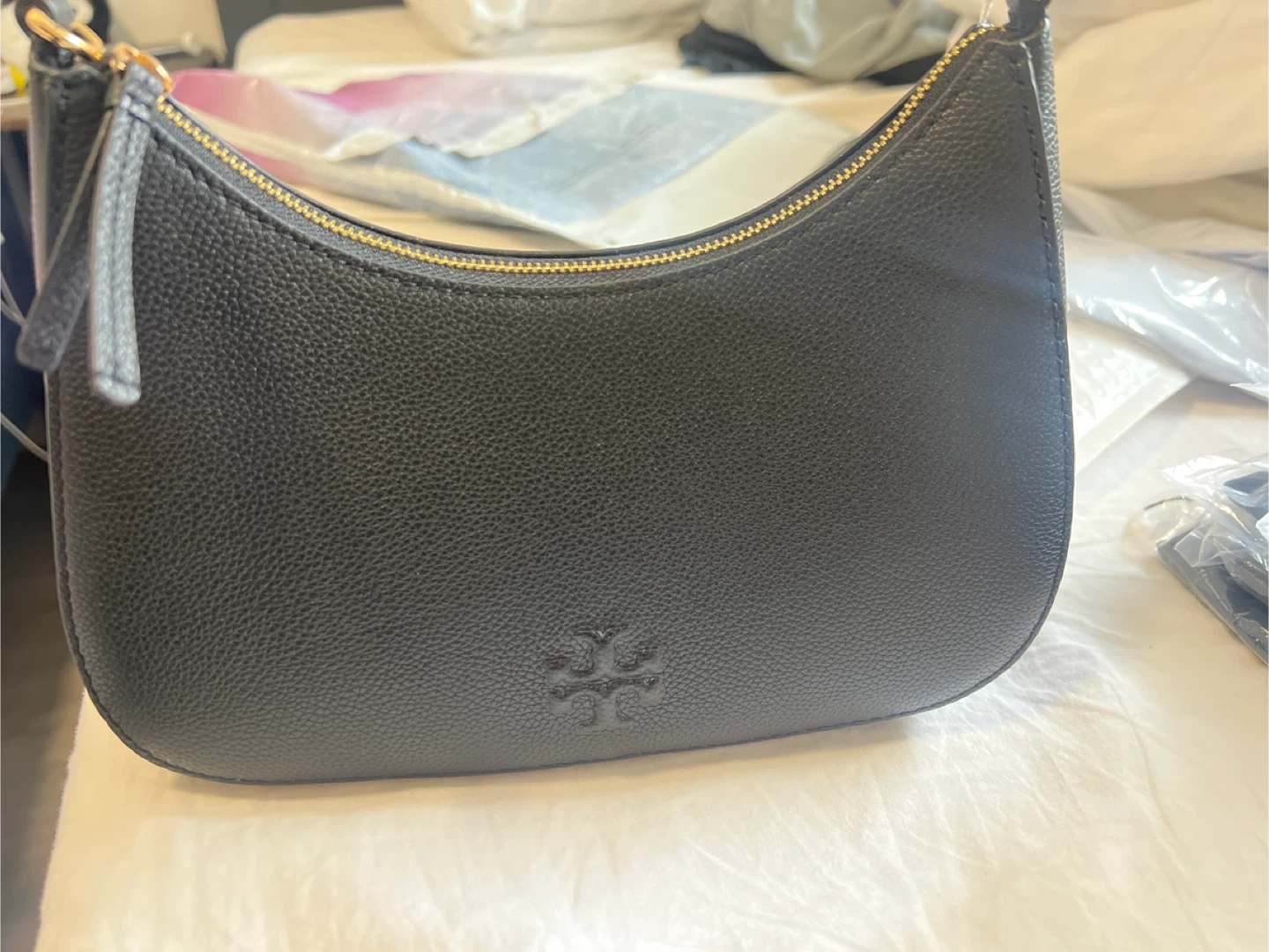 Tory Burch Black Leather shoulder bag