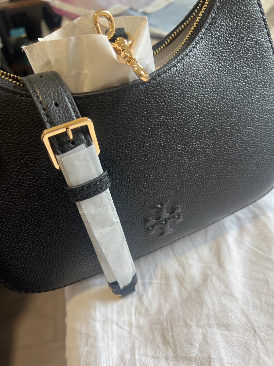 Tory Burch Black Leather shoulder bag - photo 2
