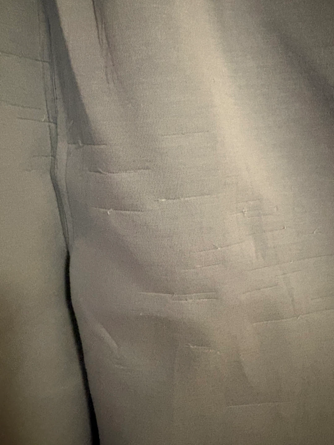 Light Blue Wide Leg Pants with Pearl Details - photo 3