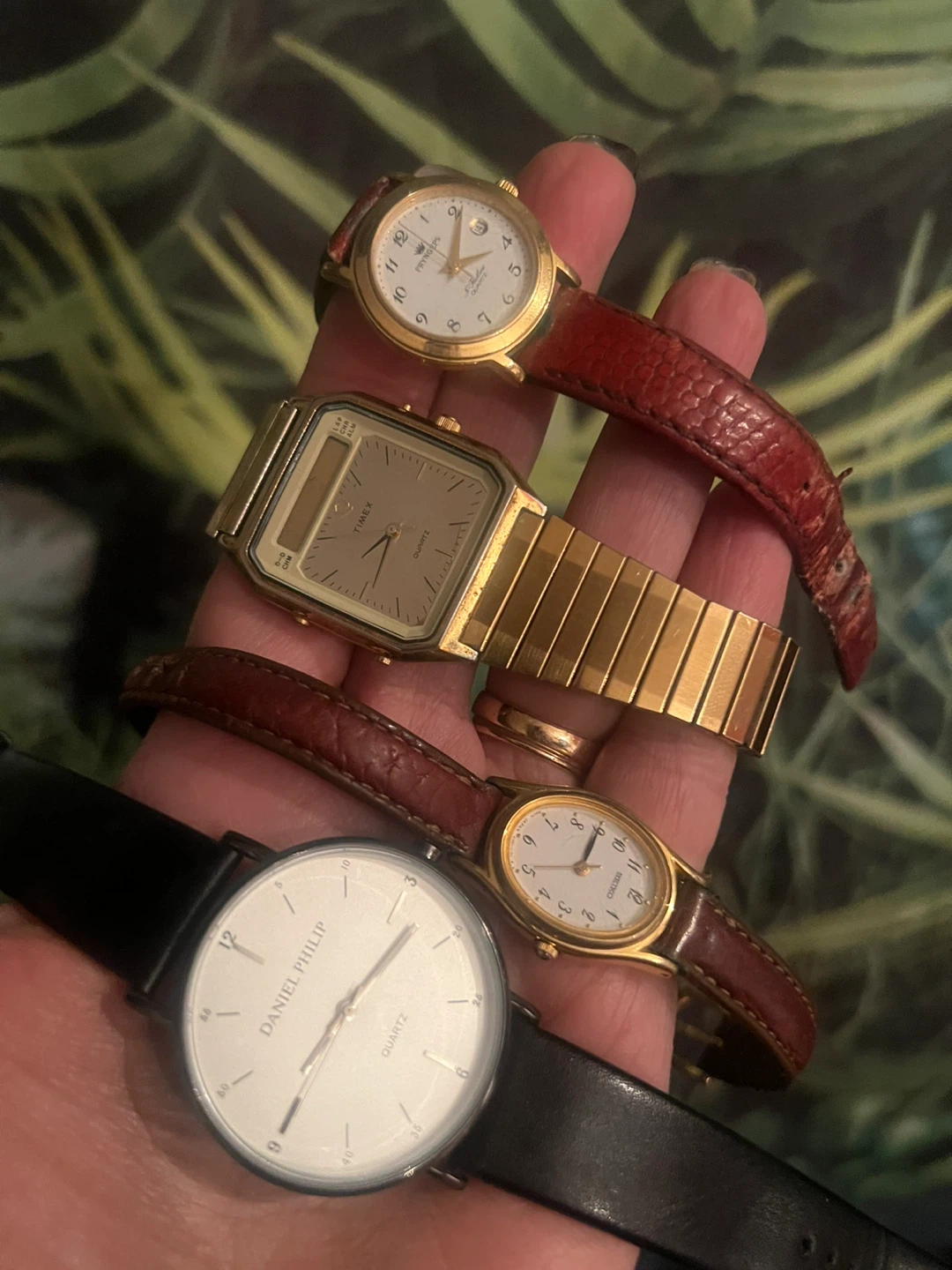 Assorted Women's and Men's Watches - Timex, Seiko, Daniel Philip