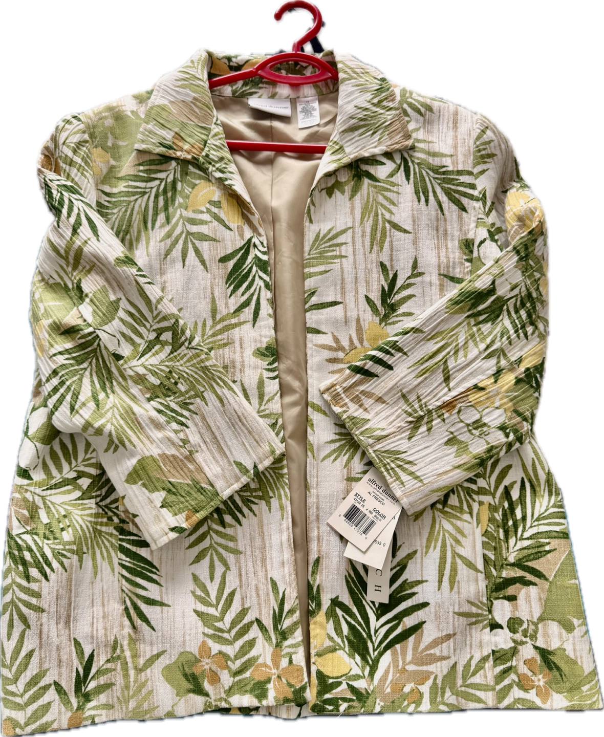 Alfred Dunner Women's Floral Jacket Size 12
