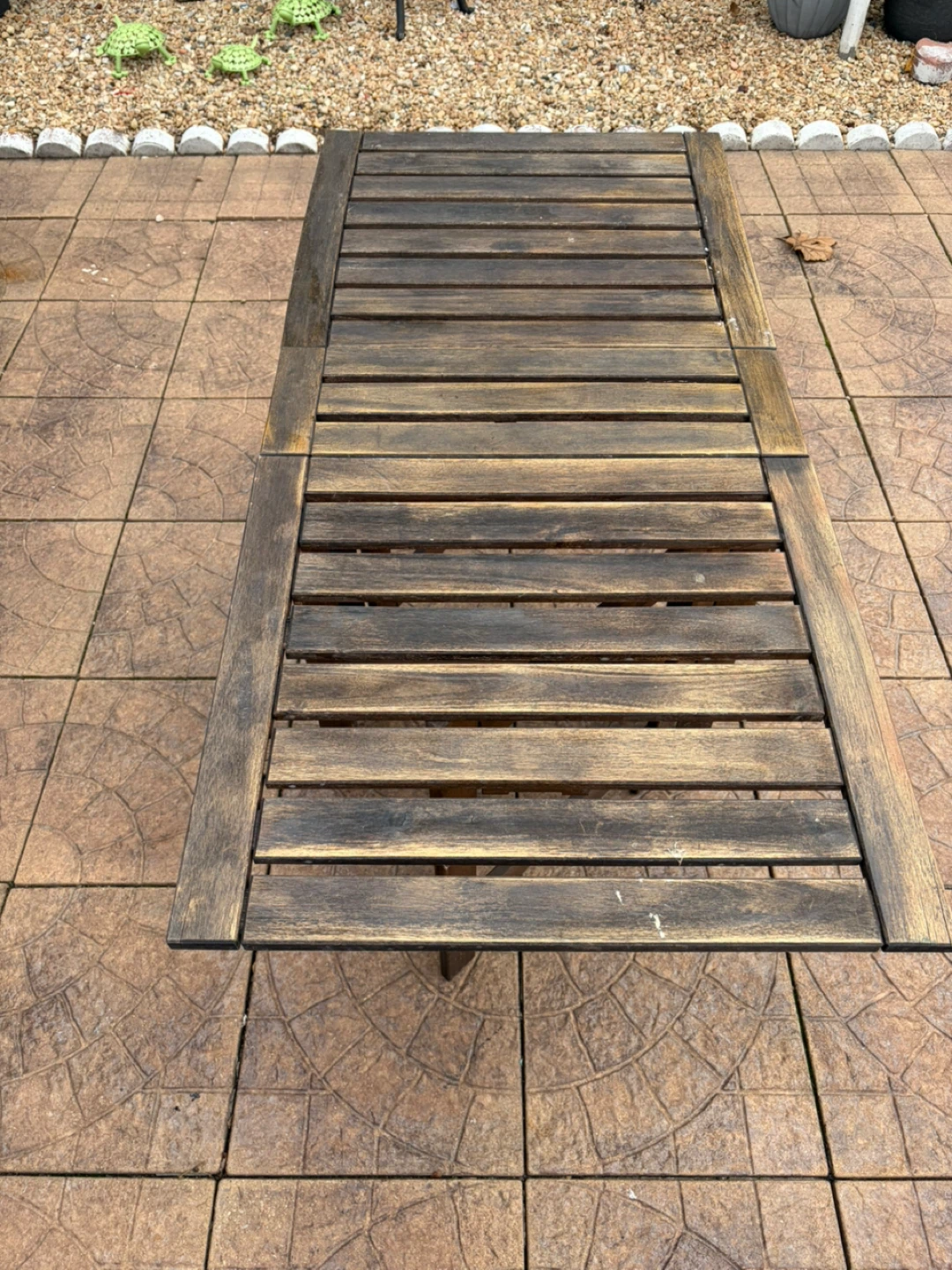 Wooden Folding Outdoor Table - photo 2