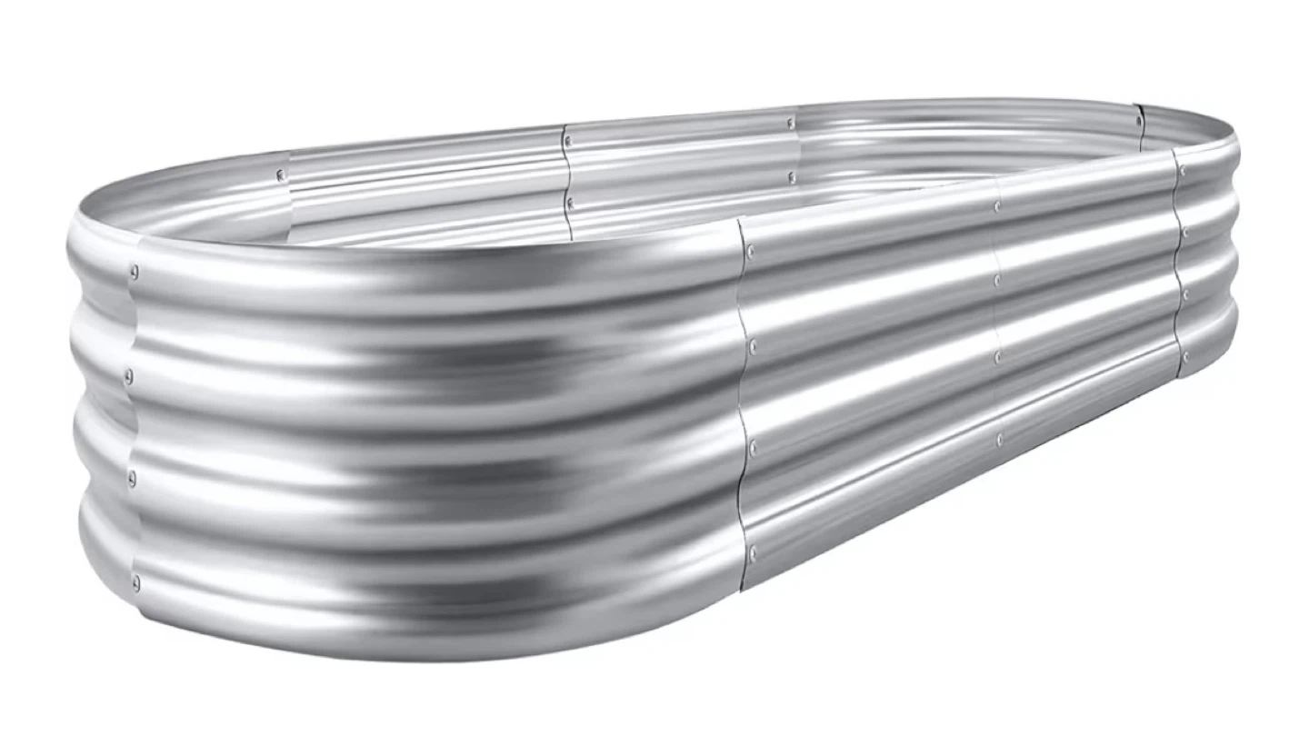 Galvanized Steel Raised Garden Bed - photo 3