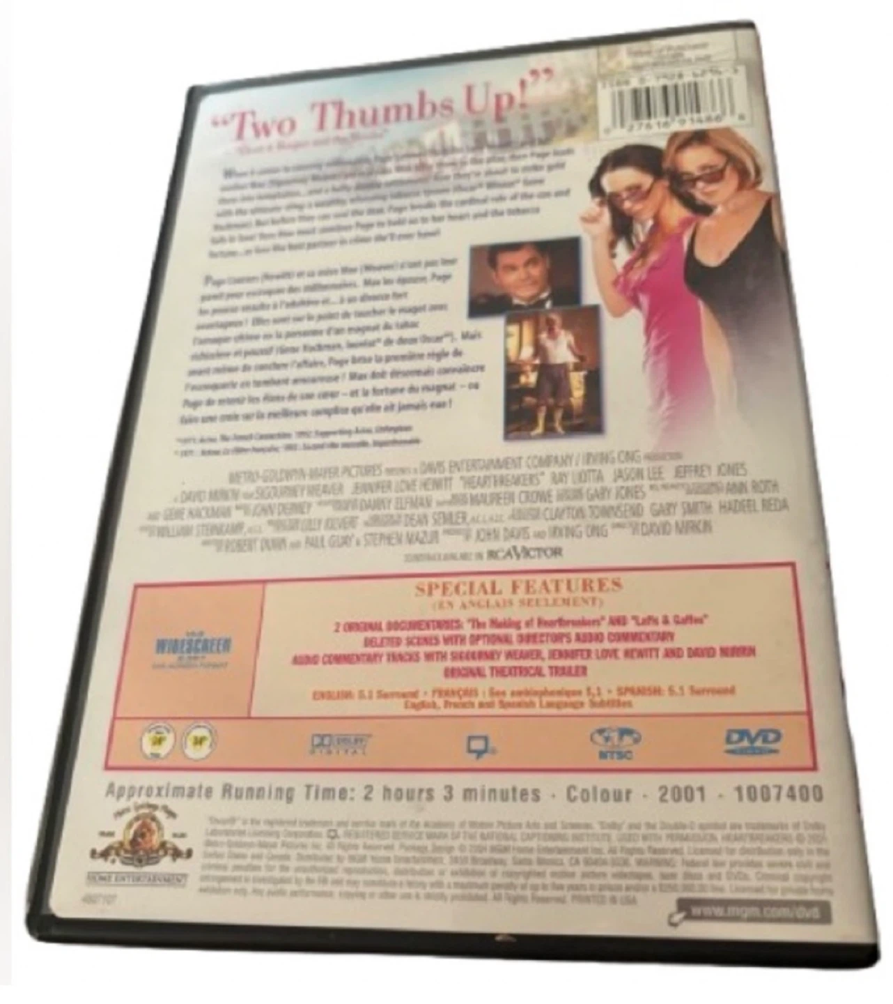 Heartbreakers (2001) — Special Edition DVD - photo 2