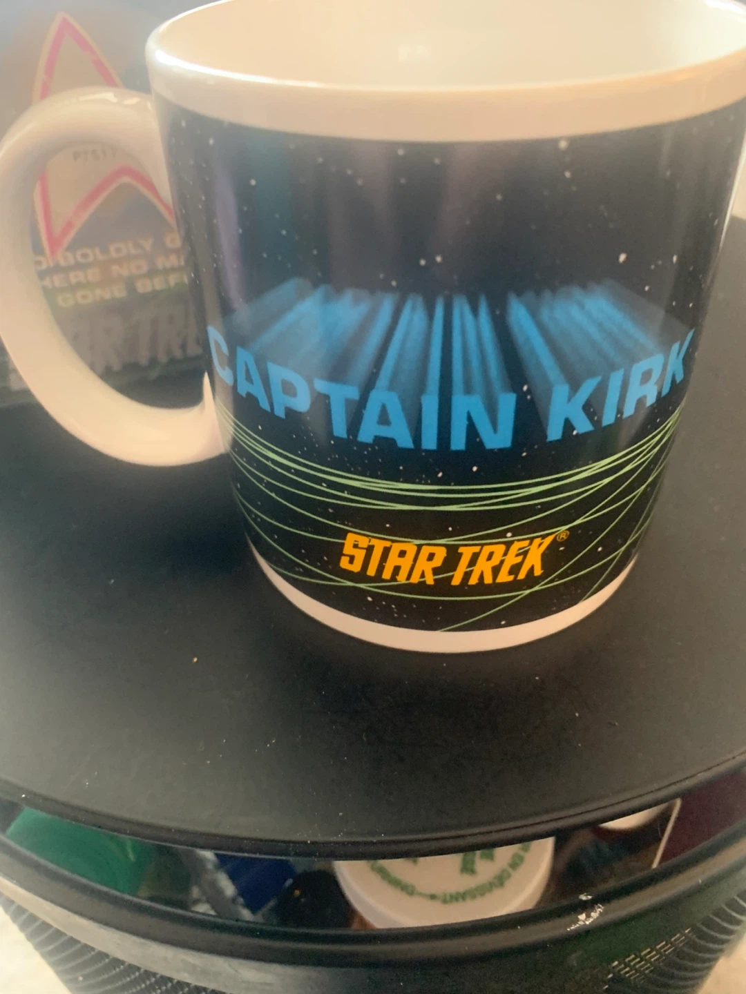 Star Trek Captain Kirk Ceramic Mug - photo 2