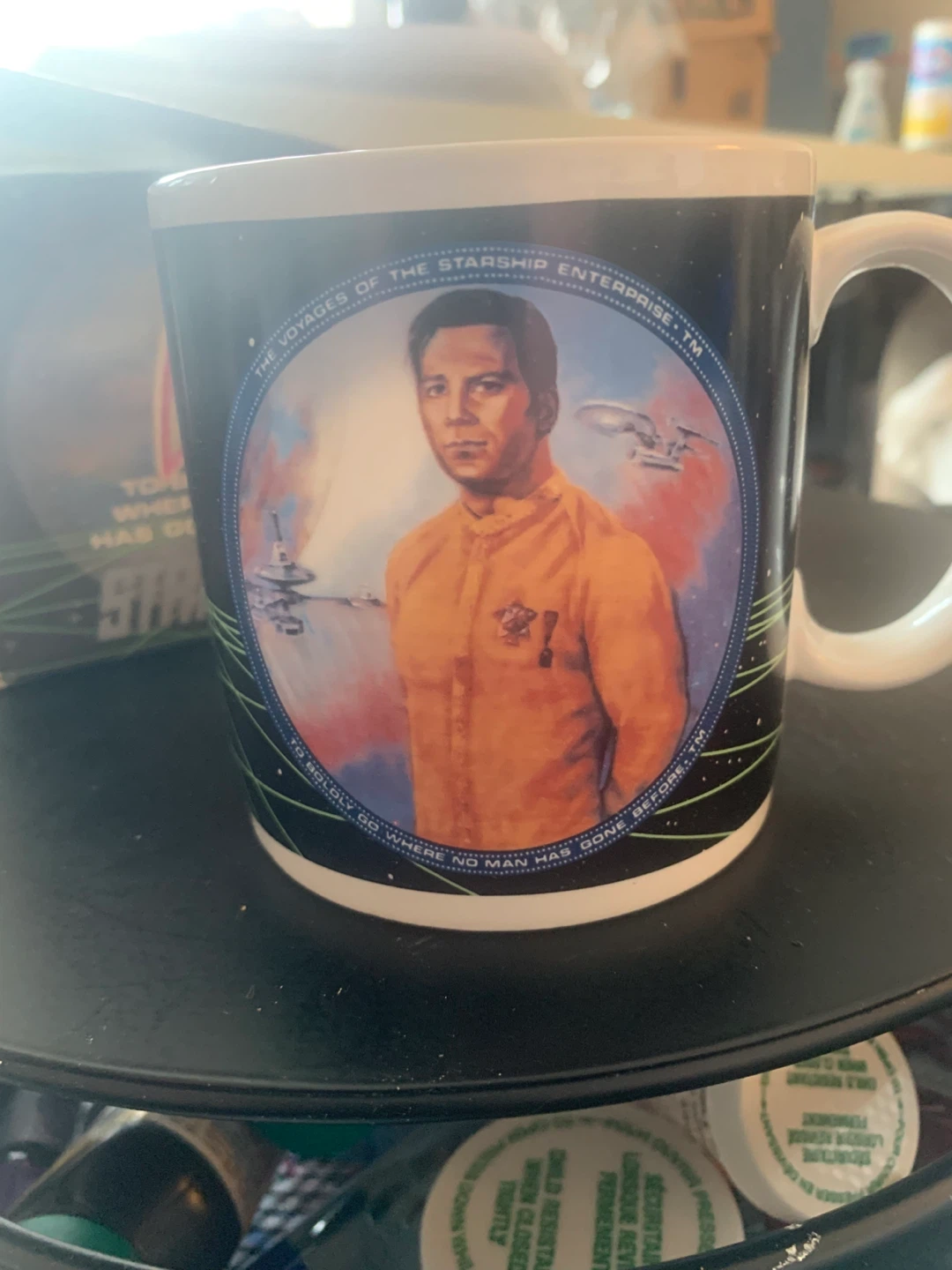 Star Trek Captain Kirk Ceramic Mug