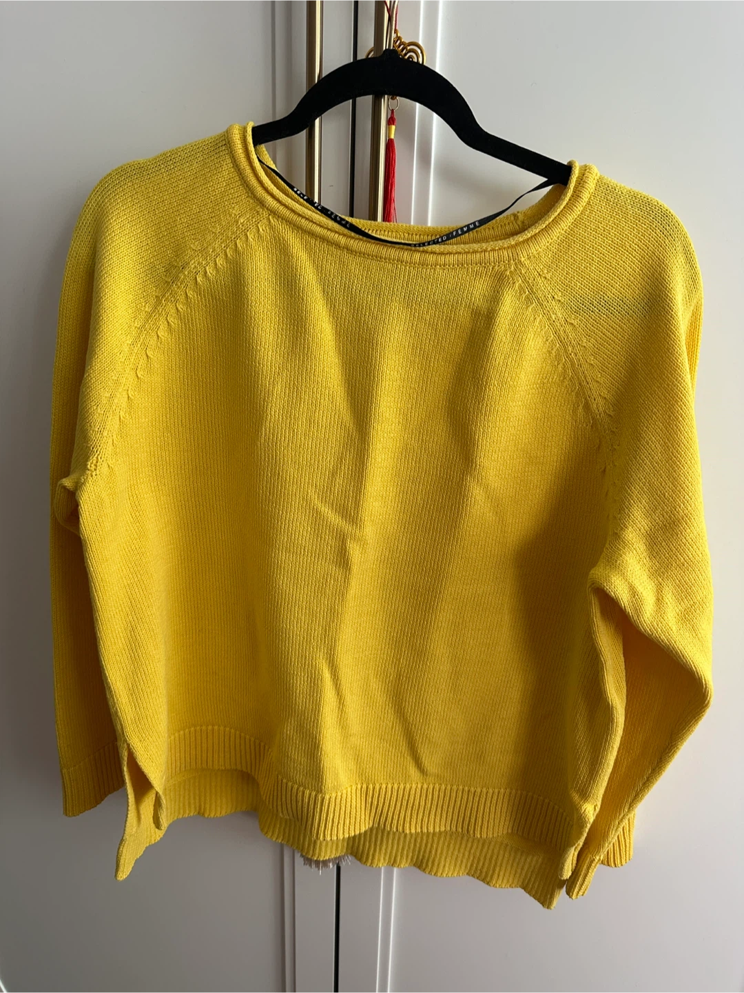 Yellow SELECTED FEMME Sweater Size M