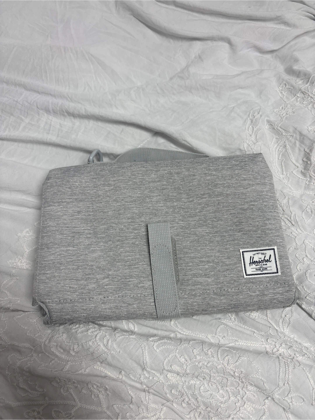 Herschel Grey Melange Pouch