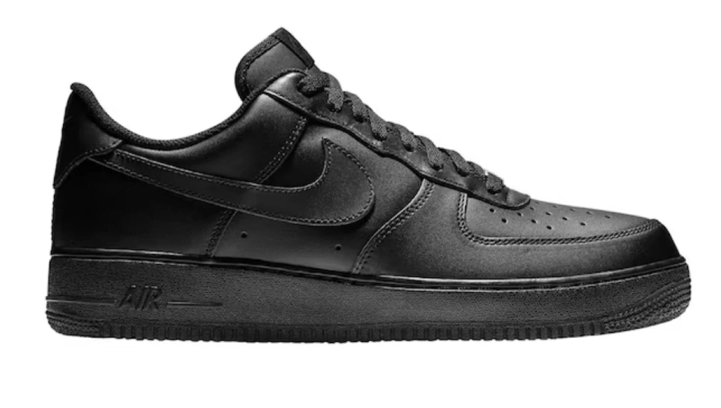 Nike Air Force 1 '07 Black Shoes - photo 3