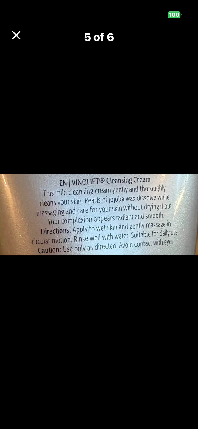 Never used M. Asam Vinolift Cleansing Cream - photo 5