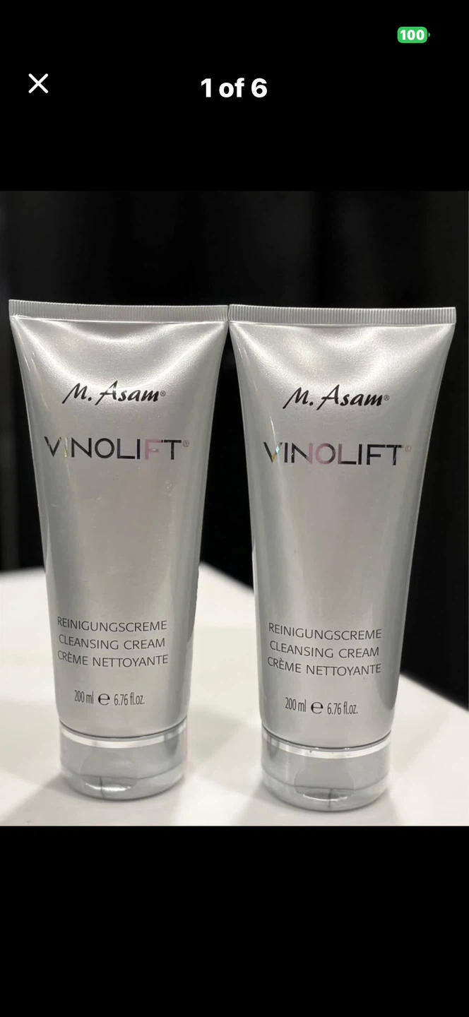 Never used M. Asam Vinolift Cleansing Cream