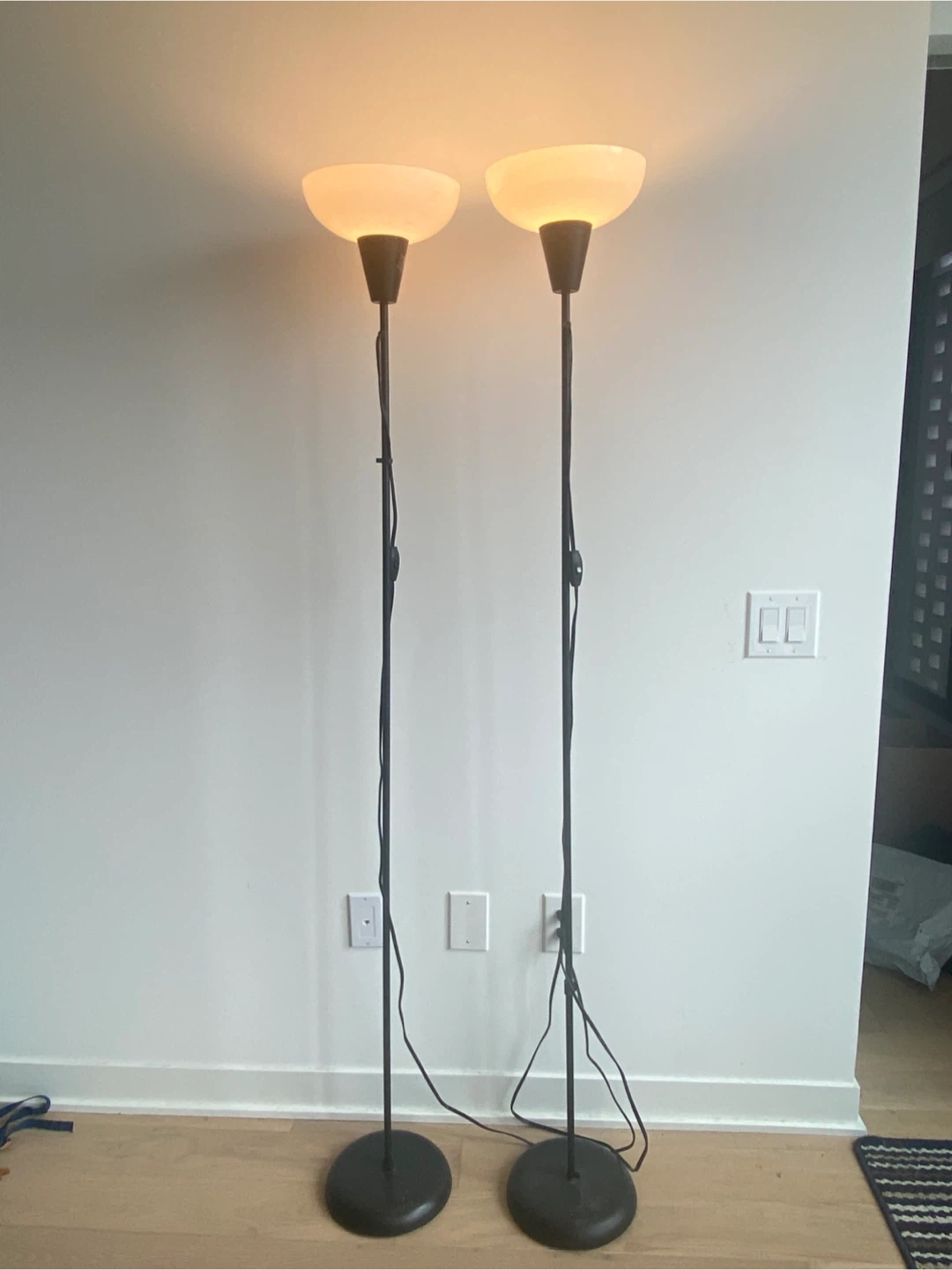 Two IKEA Lamps + Free bulbs