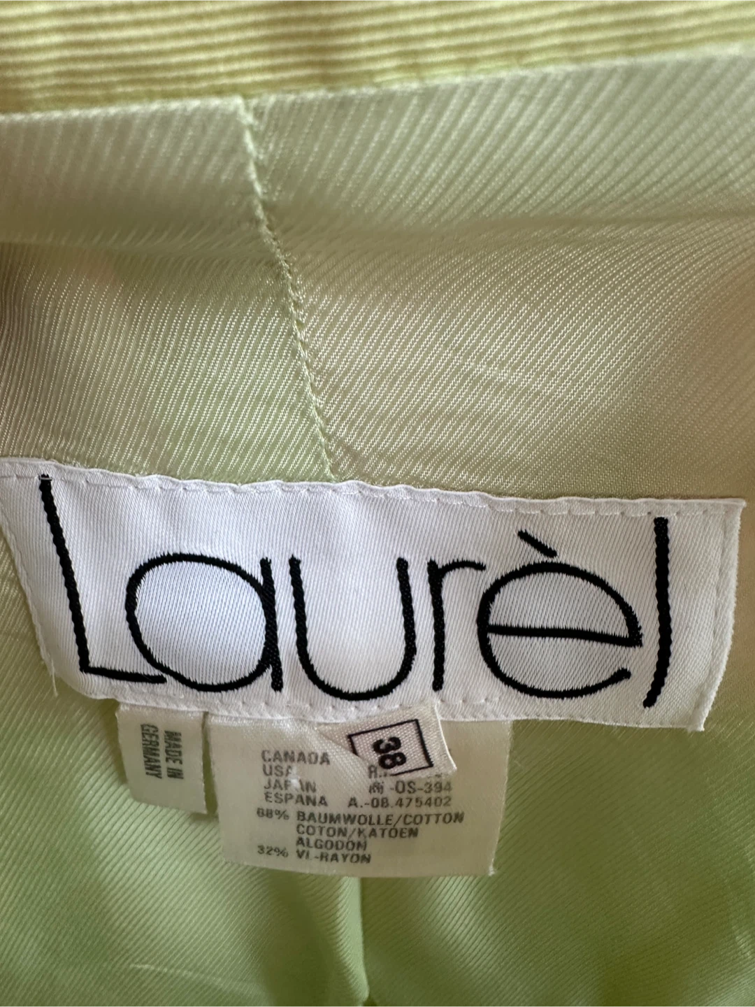 VINTAGE rare Laurel Women's Vest Size 38 - photo 2