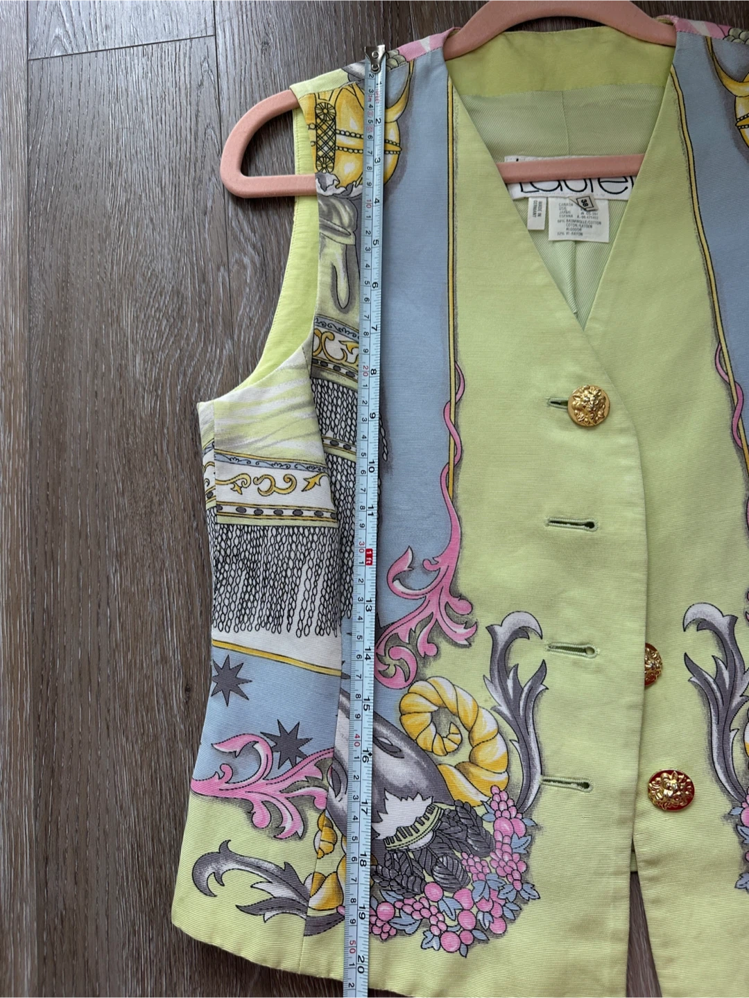 VINTAGE rare Laurel Women's Vest Size 38 - photo 4
