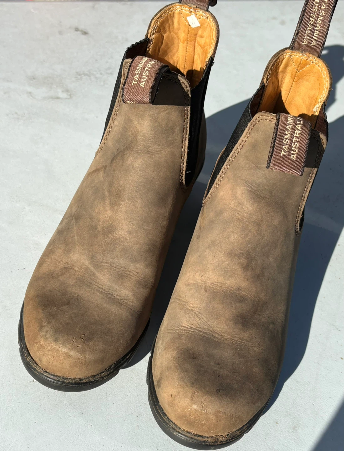 Blundstone heel Chelsea Boots 8.5 us  - Brown Leather