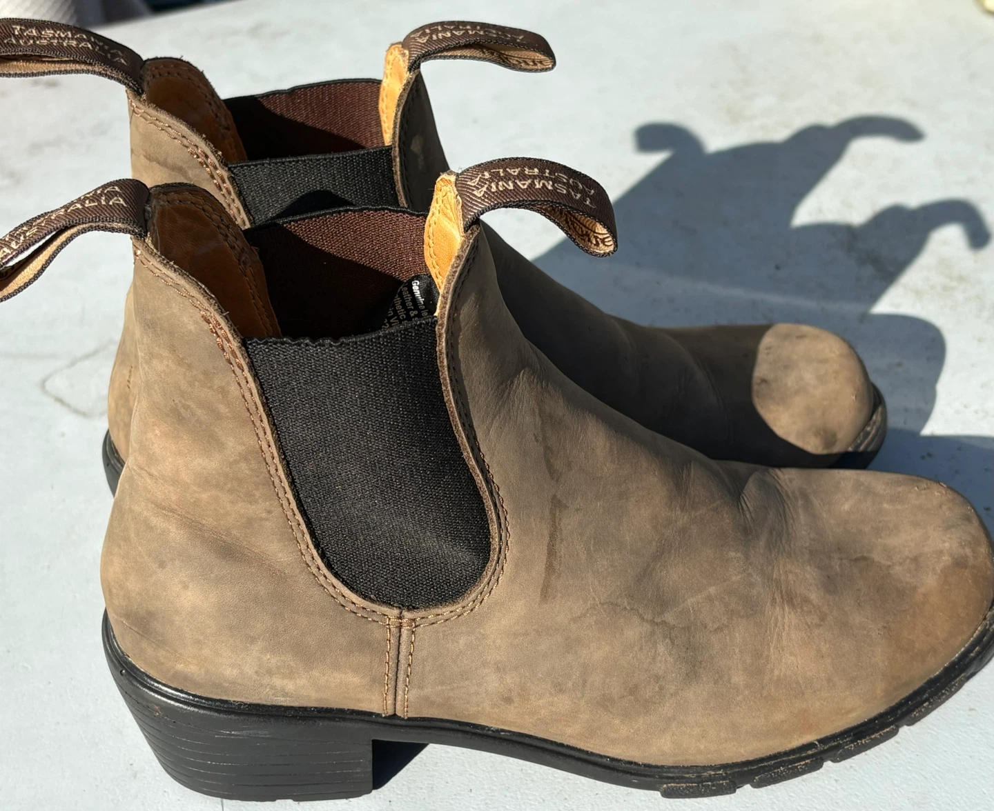 Blundstone heel Chelsea Boots 8.5 us  - Brown Leather - photo 3