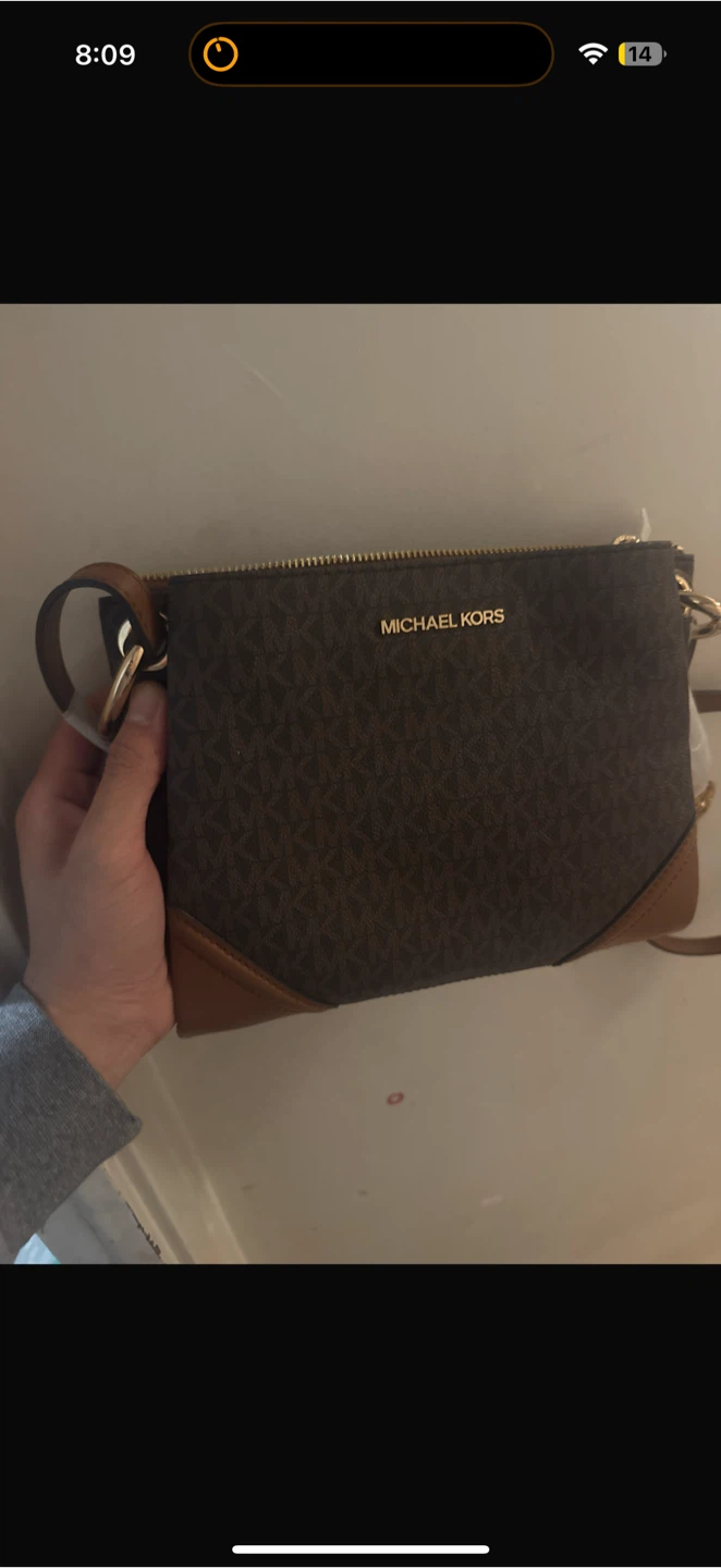 Michael Kors Crossbody Bag - Brown Monogram