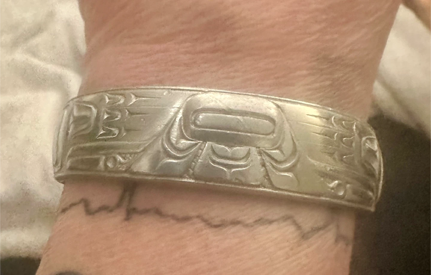 Boma Pewter Bracelet