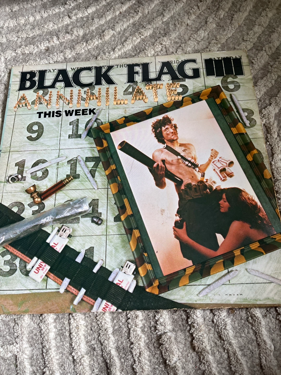 Black Flag Annihilation Vinyl Record