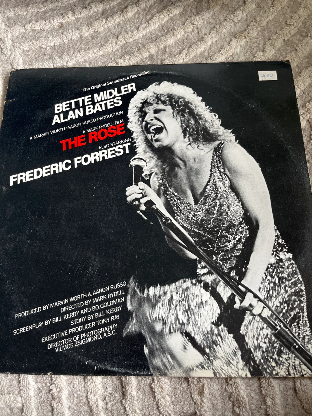 The Rose Original Soundtrack Recording Vinyl Record