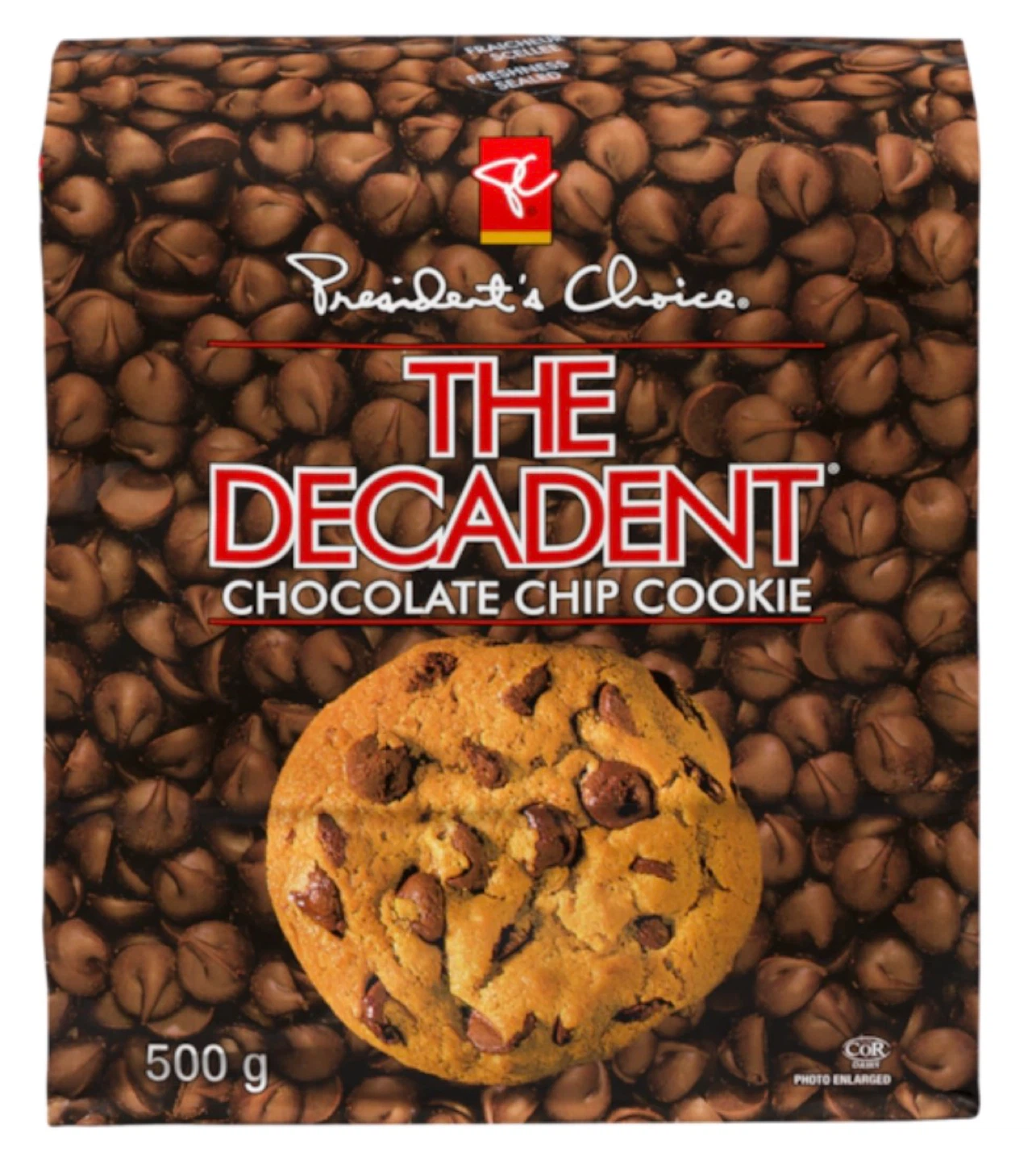 President's Choice The Decadent Chocolate Chip Cookie 500g
