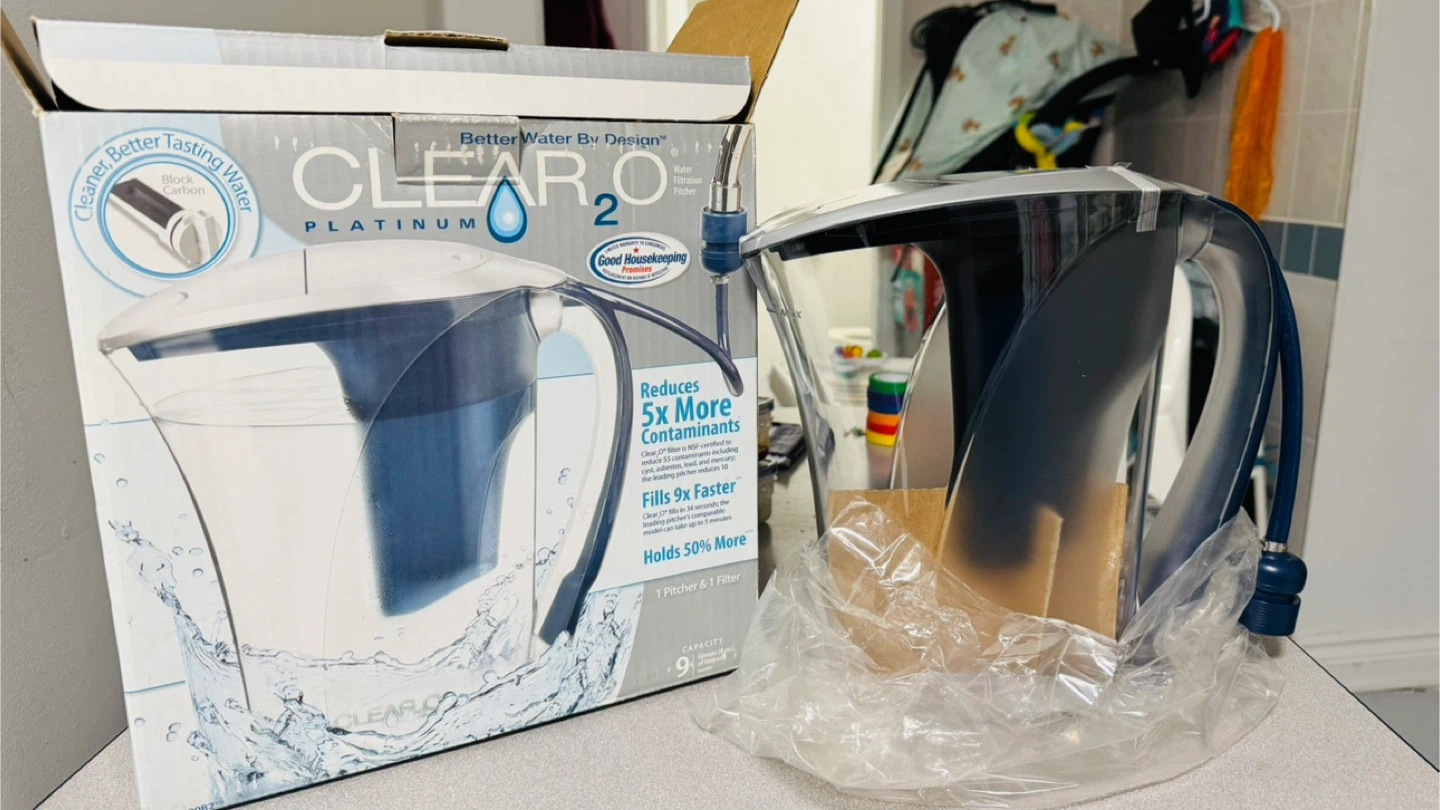 Clear2o Platinum Water Filtration Pitcher - photo 2