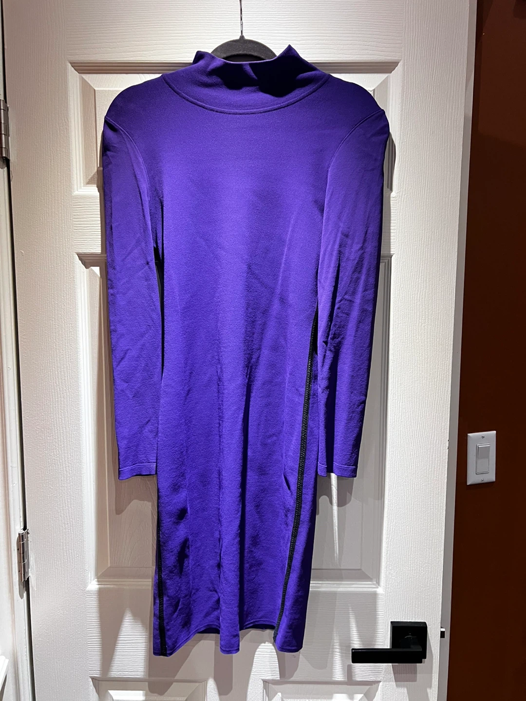 MARC CAIN Purple Dress Size N 3