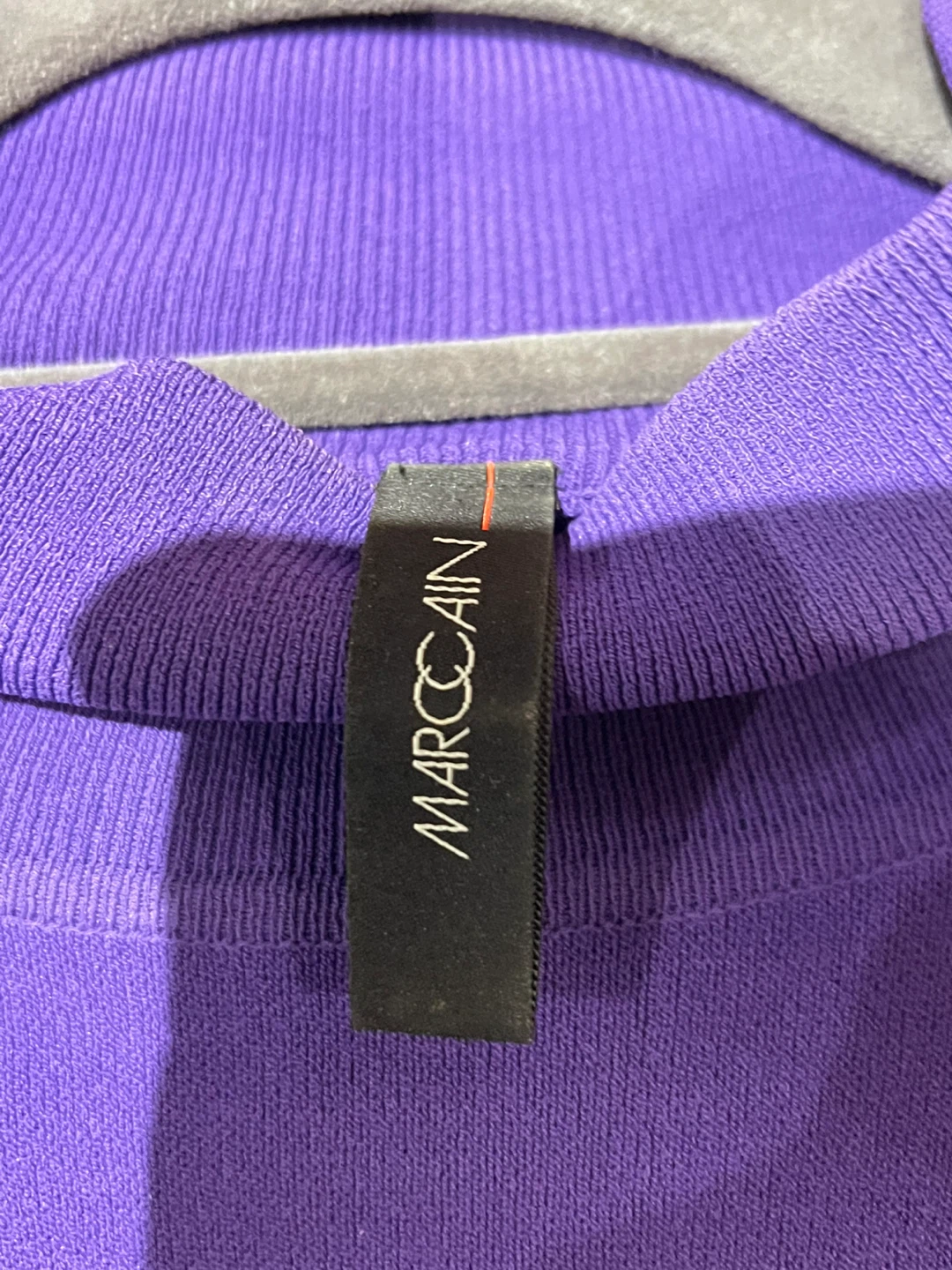 MARC CAIN Purple Dress Size N 3 - photo 3