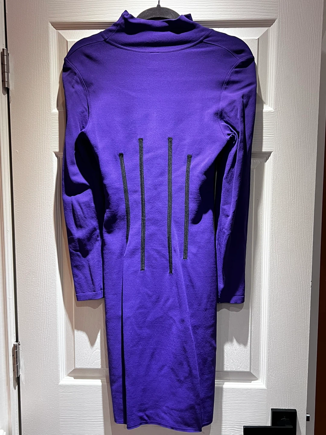 MARC CAIN Purple Dress Size N 3 - photo 2