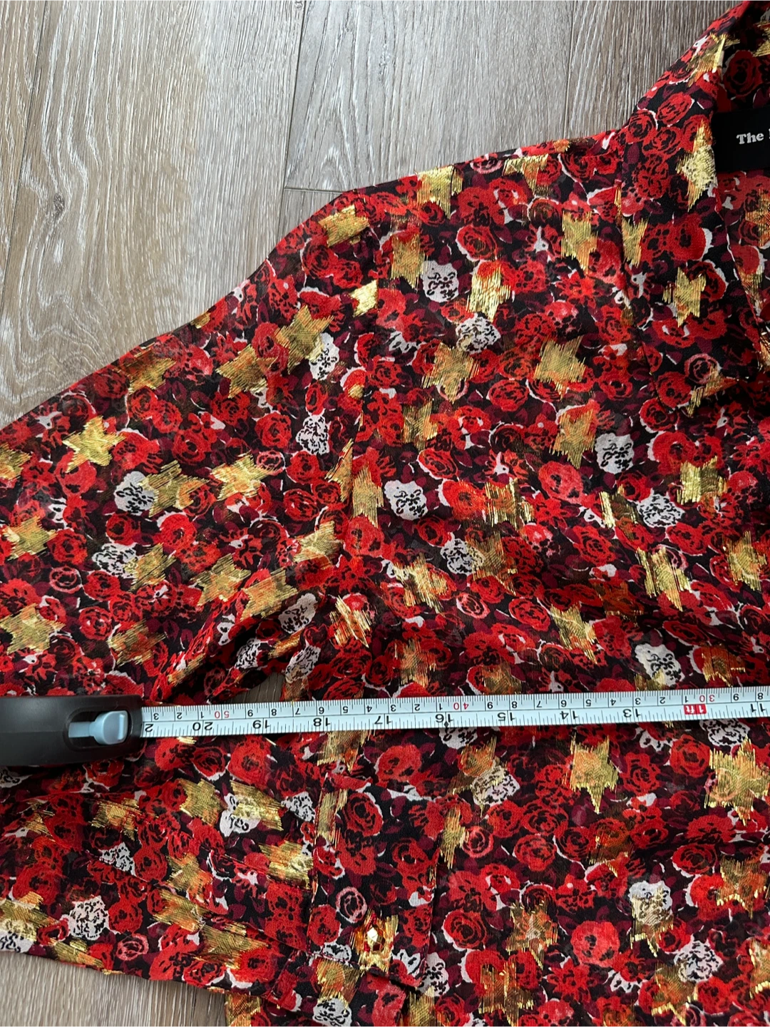 The Kooples Red Floral Print Blouse - photo 4