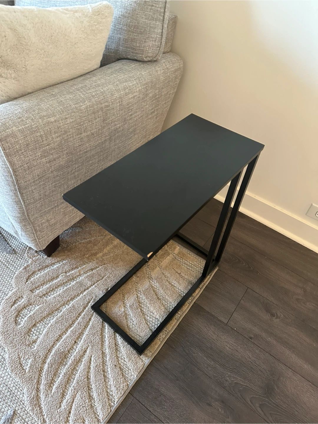 Black C-Table Side Table - photo 3